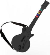DOYO Guitar Controller for PC/PS3, Wireless for Guitar Hero/Rock Band, Black/5 Keys, w/ Straps