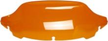 POWER JAMES ORANGE PMMA ACRYLIC 7.0" HEIGHT WINDSHIELD WINDSCREEN FOR HARLEY DAVIDSON 2014