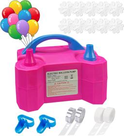 SINBEE Balloon Pump, Electric Dual Nozzle for Party Decoration. Faster and Saves Time