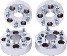 DCVAMOUS 4PC 4x100 Hubcentric Wheel Spacers, 1.5" 56.1mm Bore, 12x1.5 Studs, for Honda 5 Lug