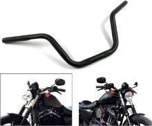 Motorcycle Hanger, 1" 25mm Handlebar for Harley Sportster XL883 XL1200 (Black)