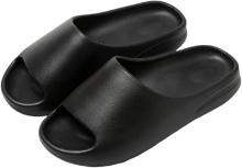 Comfortable Indoor/Outdoor Slide Sandals, Non-slip Textured Design, Women's Size 7.5