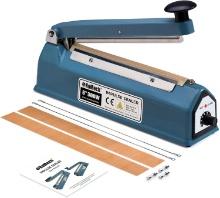ROMECH 8" Impulse Sealer, Heavy Duty Heat Sealer for Plastic & Shrink Wrap Bags (300W)