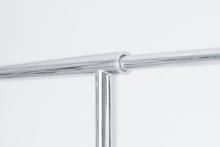 STYLE SELECTIONS CHROME STEEL CLOTHING RACK