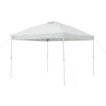 OZARK TRAIL SIMPLE PUSH STRAIGHT LEG INSTANT CANOPY, WHITE, 10 FT X 10 FT