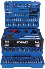 K.BALT 297 -PIECE STANDARD (SAE) AND METRIC POLISHED CHROME MECHANICS TOOL SET W/HARD CASE