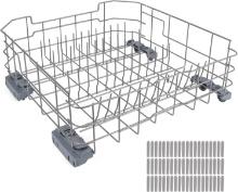 UPGRADED WD28X26099 DISHWASHER LOWER RACK FOR GE, REPLACES WD28X34744, WD28X10346, WD28X22506, ETC.