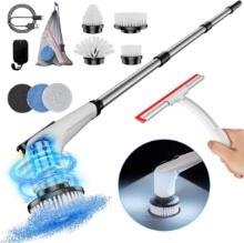 YEOLET ELECTRIC SPIN SCRUBBER - BRUSH HEADS, SHOWER SQUEEGEE