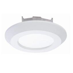 Halo SLD 4 in. White Integrated LED Ceiling Mount Light Fixture, $225.91 Est. Retail Value