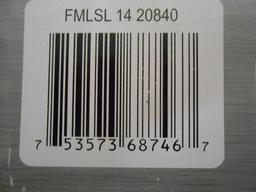 Lithonia Lighting FMLSL 14 20840 M4 White 14" Square LED Flush Mount, $80.47 Est. Retail Value