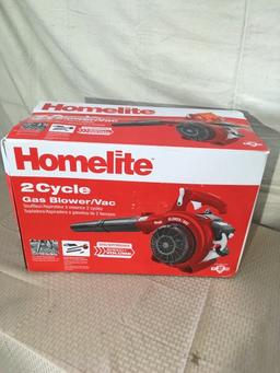 Local Pick-up or Freight Shipping ONLY. Homelite 26cc Blower Vacuum, $113.85 Est. Retail Value