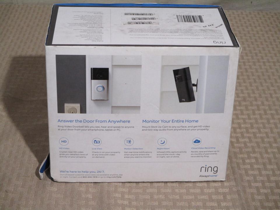 Ring Outdoor Security Kit, $435.85 Est. Retail Value