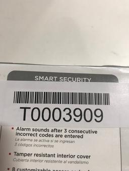 Kwikset 99110-009 SmartCode Electronic Lock with Tustin Lever Featuring SmartKey. $137 MSRP