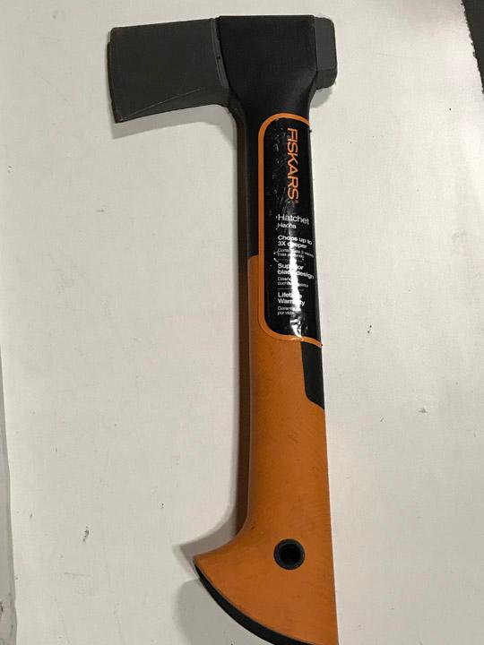 Fiskars  22" Machete; Fiskars X7 Hatchet 14 Inch, 378501-1002; and more. $78 MSRP
