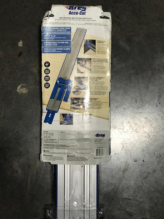 Kreg 24 in. Rip-Cut Aluminum Circular Saw Guide. $52 MSRP