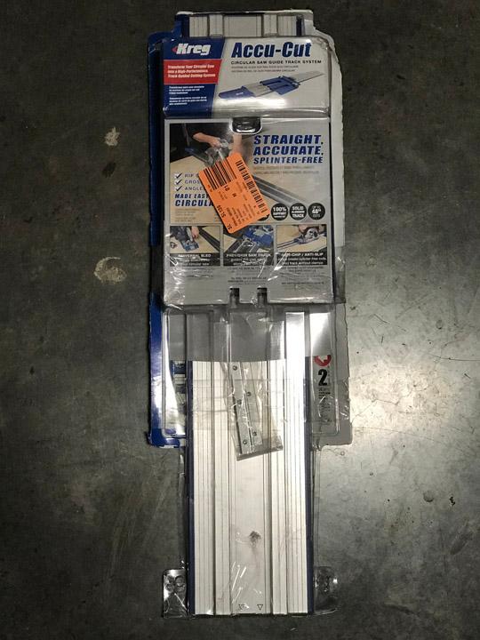 Kreg 24 in. Rip-Cut Aluminum Circular Saw Guide. $52 MSRP