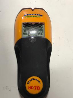 Professional Sleeved Receiver Lock; 120 Power Inverter; Zircon StudSensor HD70 Stud Finder. $98 MSRP