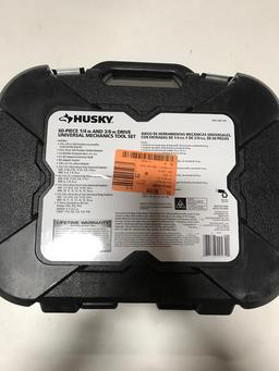 Husky 3/8 in. Drive 100-Position Universal SAE and Metric Mechanics Tool Set (60-Piece). $103 MSRP