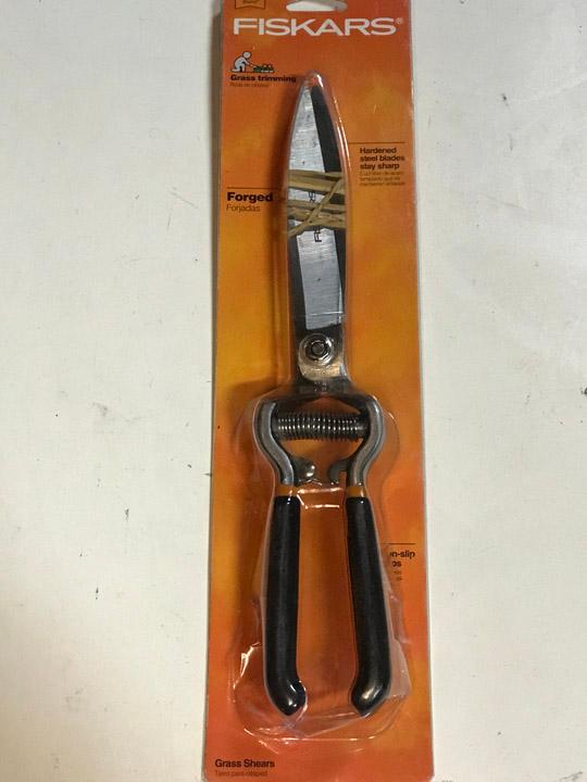 Fiskars 9223 Forged Grass Shears ; Fiskars 5 in. Steel Loop-Handled Grass Shears. $61 MSRP