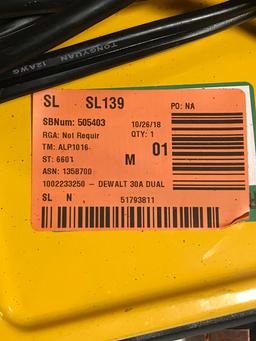 DEWALT 30 Amp Multi Bank Battery Charger with 80 Amp Engine Start. $115 MSRP