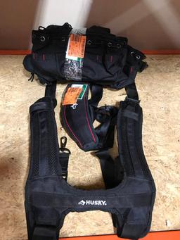 Husky Universal Sliding Rig Support;  Padded Shoulder Strap. $46 MSRP