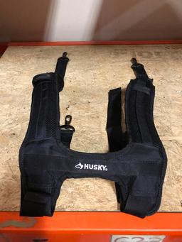Husky Universal Sliding Rig Support;  Padded Shoulder Strap. $46 MSRP