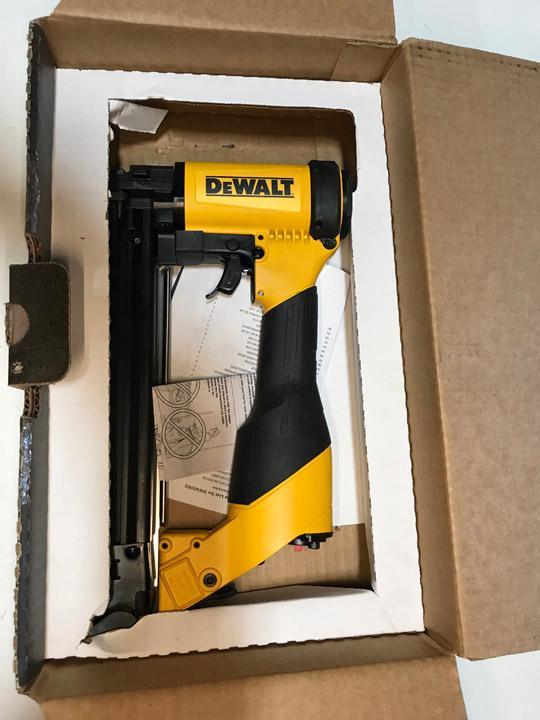 DEWALT 16-Gauge Pneumatic 1 in. Wide Crown Lathing Stapler. $401 MSRP