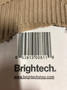 Brightech Mason Led Arc Floor Lamp With Marble Base - Living Room Pole Lighting. $237 MSRP