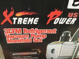 XtremepowerUS 3CFM 1/4HP Air Vacuum Pump,$127 MSRP