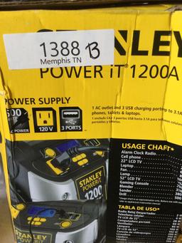 Stanley 1200A Peak Jump Starter/Power Station w/500 Watt Inverter (J5CPD) - $99.94 MSRP