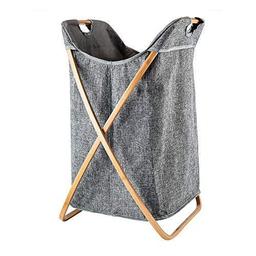 Hosroome Bamboo Laundry Hamper