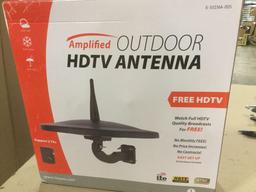 1byone Omni Directional Outdoor TV Antenna, VHF/UHF 720° Reception UFO Clean Design -$109.99 MSRP