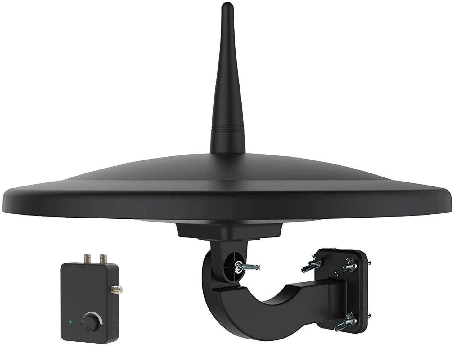 1byone Omni Directional Outdoor TV Antenna, VHF/UHF 720° Reception UFO Clean Design -$109.99 MSRP