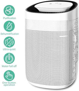 Honati Home Dehumidifier, 1000 ML Ultra Quiet Small Portable Dehumidifiers for Basements $79.99 MSRP