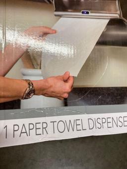 Innovia Automatic Smart Dispenser,Uses Regular Paper Towels,Saves Space,Stylish,Mounts $149.00 MSRP