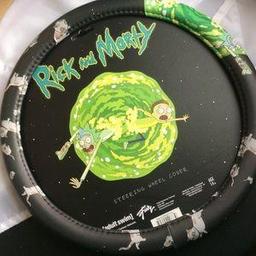 Rick and Morty Steering Wheel Covers