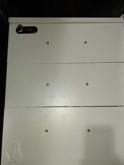 Mobile File Cabinet 3 Drawer Wood Filing Cabinet on Brake Wheels Under Desk Office File Cabinets