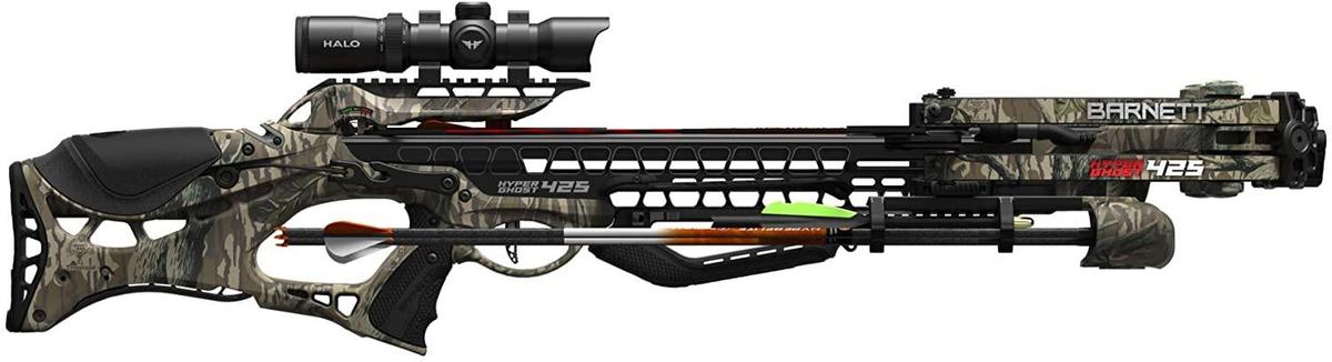 Barnett HyperGhost 425 Crossbow in Mossy Oak Treestand Camo, Shoots 425 FPS (BAR78219)
