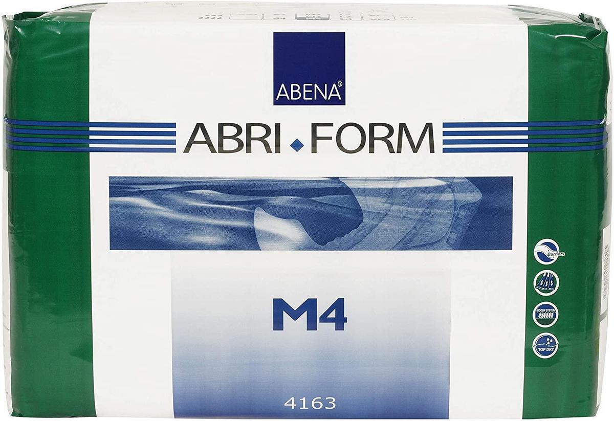 Abena Abri-Form Comfort Briefs, Medium, M4, 42 Count (3 Packs of 14)