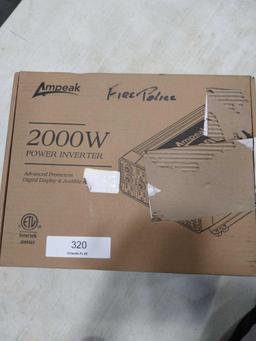 Ampeak 2000W Power Inverter 3 AC Outlets DC 12V To 110V AC Car Converter 2.1A USB - $156.99 MSRP