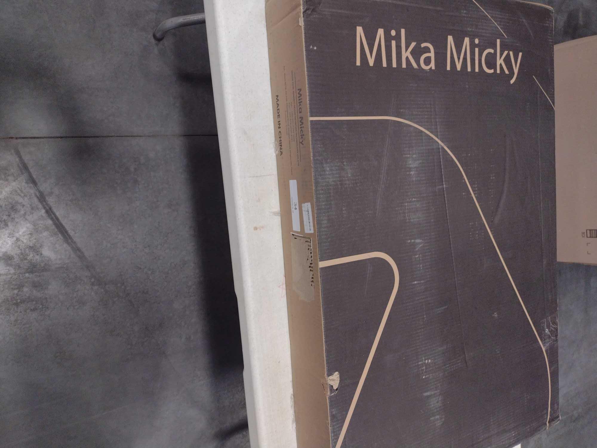 Mika Micky Bedside Sleeper Bedside Crib Easy Folding Portable Crib,Grey (MM08) - $173.98 MSRP