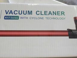 MOOSOO K17 Cordless Stick Vacuum Cleaner - Red