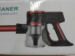 MOOSOO K17 Cordless Stick Vacuum Cleaner - Red