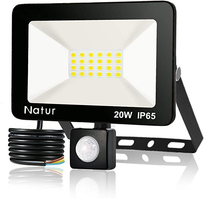 LED Spotlight with Motion Sensor, Super Bright LED, Outdoor Floodlight IP65 $20.98