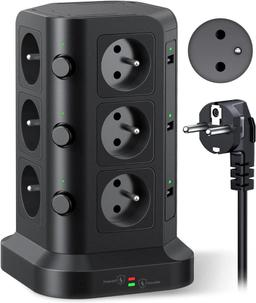 KOOSLA 12 Socket 2P + T Type E (France)