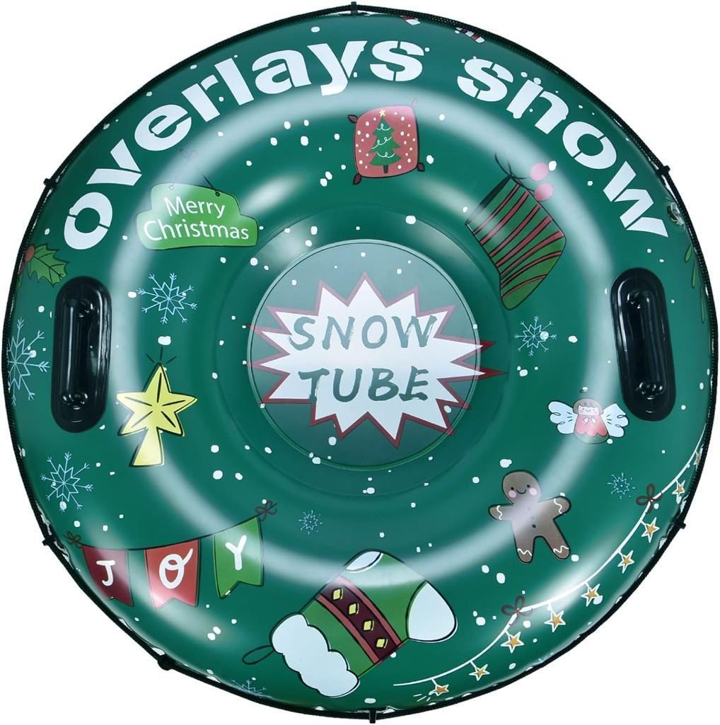 Snow Tube Inflatable Snow Sled for Kids