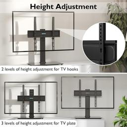 BONTEC 1home TV Stand Swivel for 26-55 Inch LCD