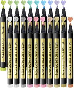 Ropiaece Metallic Marker Pen Set,20 Metallic Pens