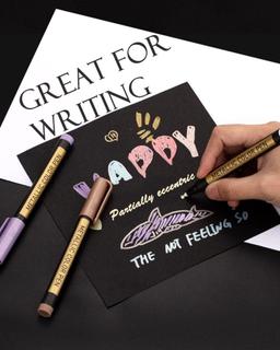 Ropiaece Metallic Marker Pen Set,20 Metallic Pens
