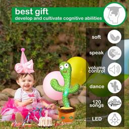 120 Music Singing Dance Cactus Speaking Cactus